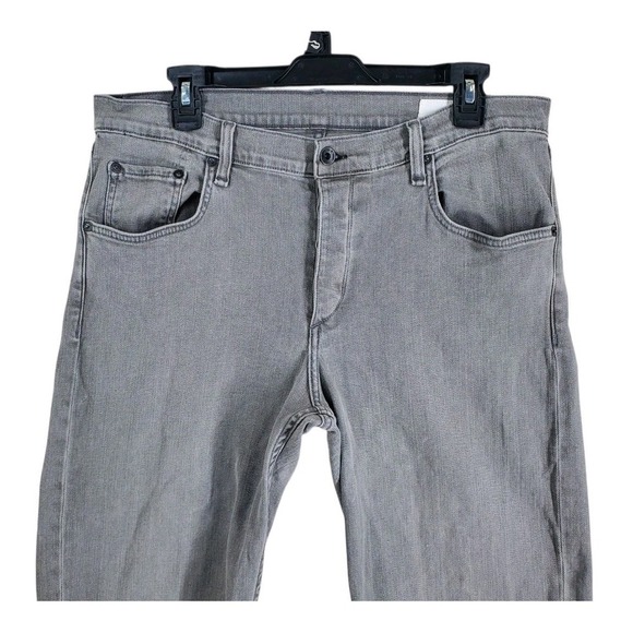Rag & Bone Standard Issue Jeans Slim Leg Mens 36 Iron Gray Stretch (34x33.5) - Picture 4 of 12